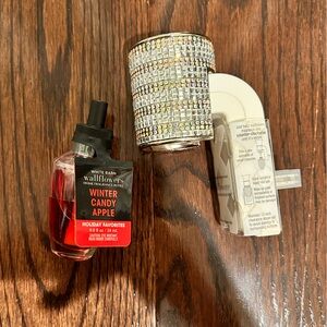 Wallflowers Silver and Gold Rhinestone Plug-In with Refill